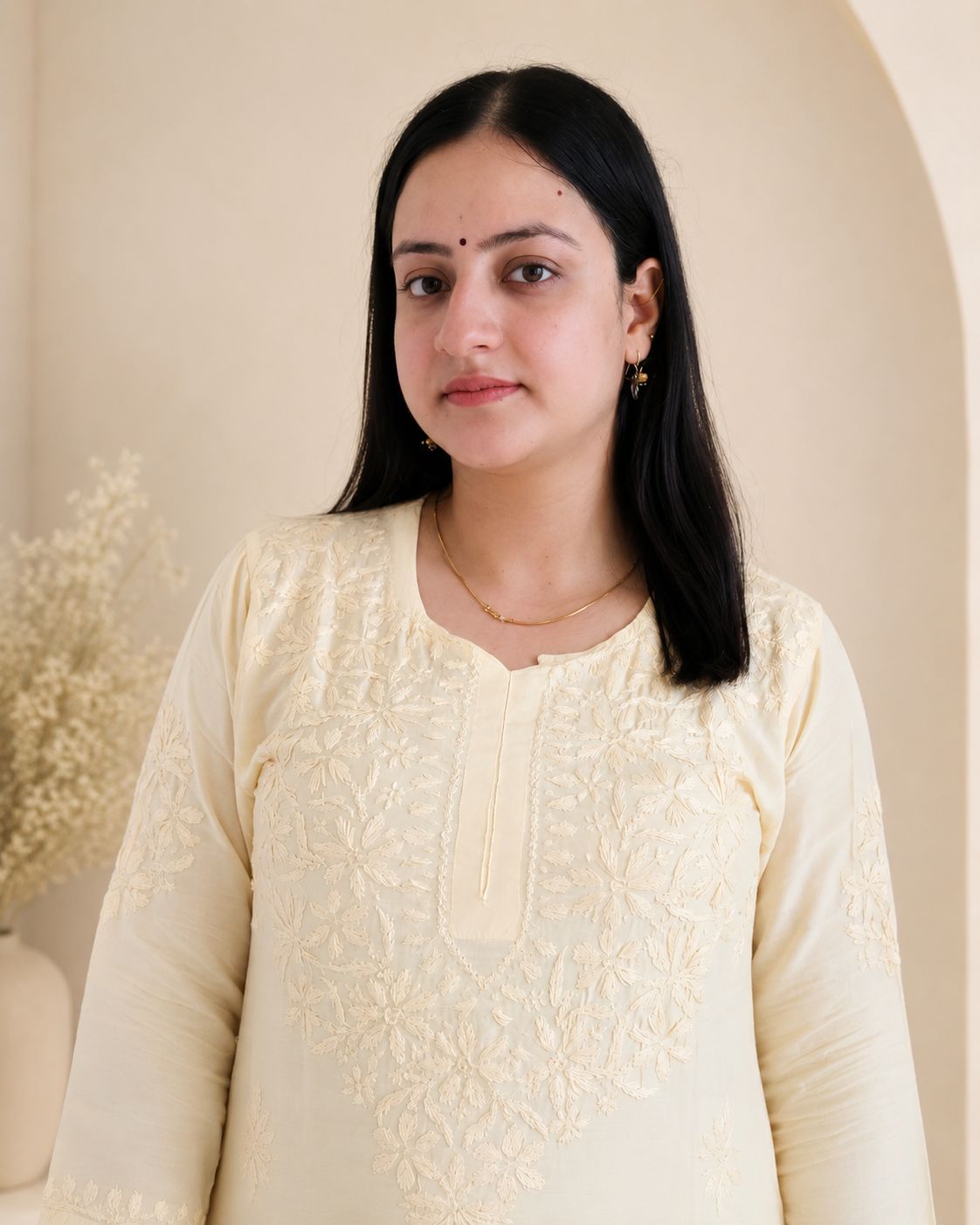 Lemon Chikankari Cord Set – Nawabi Summer
