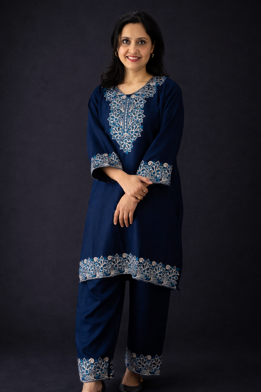 Midnight Bloom Co-ord Ensemble
