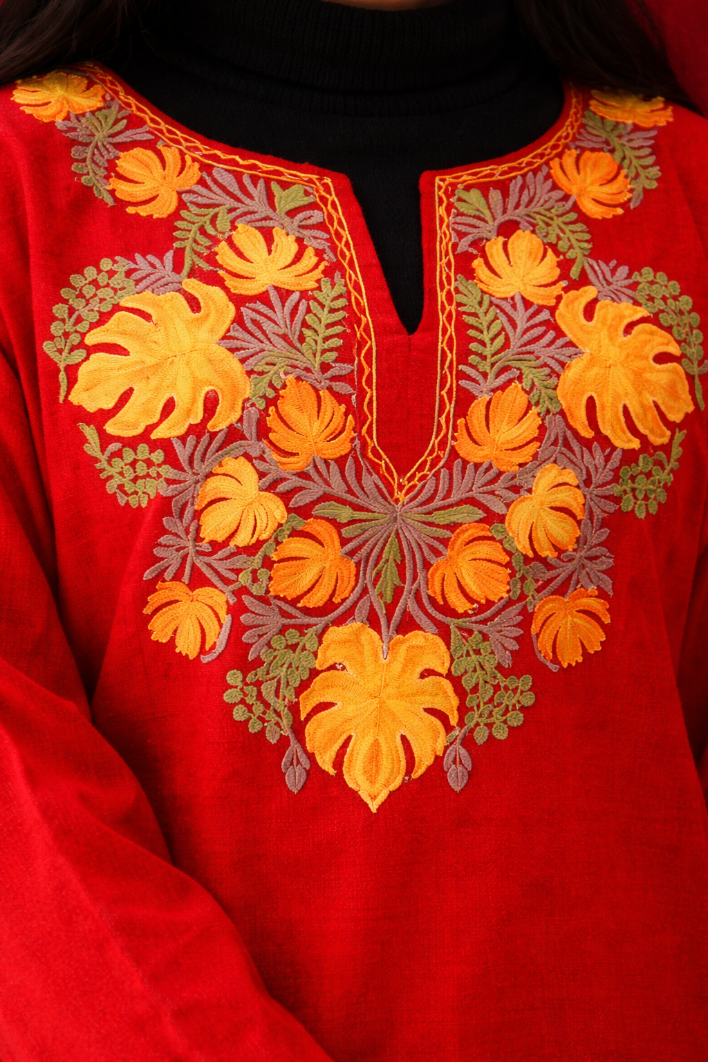Crimson Bloom Co-ord Set